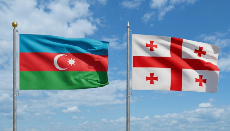 azerbaijan_georgia_flags